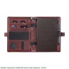 Sheaffer Superbook 12000mAh Power Bank Organizer - Brown