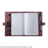 Sheaffer Superbook 12000mAh Power Bank Organizer - Brown