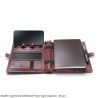 Sheaffer Superbook 12000mAh Power Bank Organizer - Brown