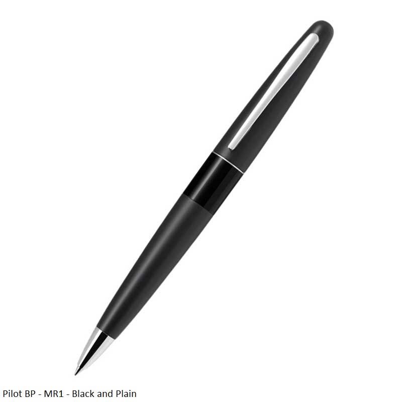 Pilot Ball Pen - MR1 Black and Plain