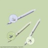 Kaco Rocket Gel Pen Set Swallow - Pack Of 3 Ink Color Black