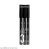 Kaco JUMBO Gel Pen Set 0.5mm Pack of 3  Ink Black