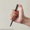 Kaco Daily Gel 0.5 Black Ink Pen - Grey Body