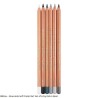 8826 - Gioconda Soft Pastel Art 6 Pencil Grey Tone Set of 6 by Koh-I-Noor