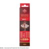8826 - Gioconda Soft Pastel Art 6 Pencil Brown Tone Set of 6 by Koh-I-Noor