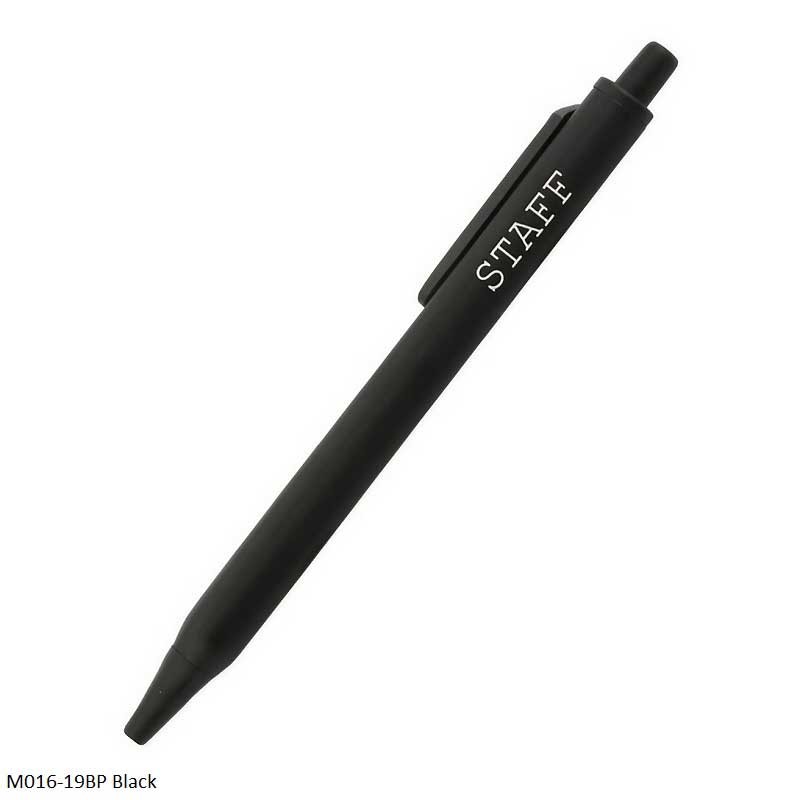 M016 19BP Staff Black Body And Black Trim