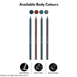 Pencil Pentonic SF-Skin Feel 8 Pcs Assorted Colour