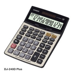 Casio DJ-240D Plus Check & Recheck Desktop Calculator 300 Steps Check