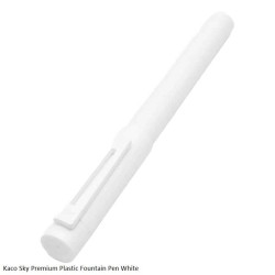 Kaco Sky Premium Plastic Fountain Pen White