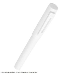 Kaco Sky Premium Plastic Fountain Pen White
