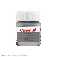 Camel Acrylic Colours-180 Grey-15ml