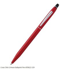 Cross Click Crimson Ballpoint Pen AT0622-119