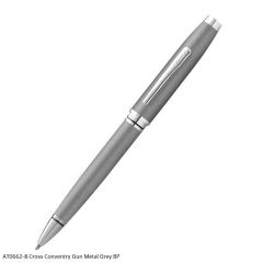 Cross Coventry Gunmetal Gray Ballpoint Pen AT0662-8