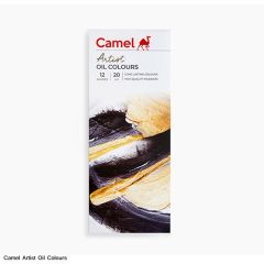 Camel Artist Oil Colours 12 shades x 20ml each