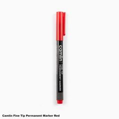 Camlin Fine Tip Permanent Markers  Red Colour