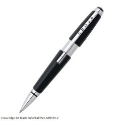 Cross Edge Jet Black Rollerball Pen At0555-2