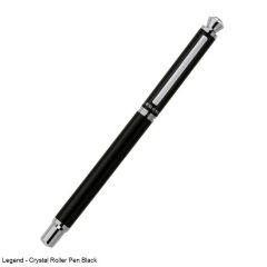 Legend Crystal Roller Pen Black