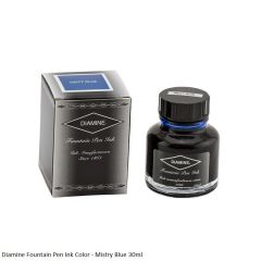 Diamine - Mistry Blue 30ml Fountain Pen Ink