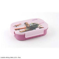 Dubblin Micky Lunch Box Pink 400ml
