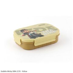 Dubblin Micky Lunch Box Yellow 400ml