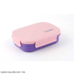 Dubblin Ricky Lunch Box Pink 400ml