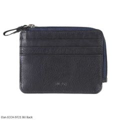 Elan ECCH-9271 Zipper Card Holder Blue