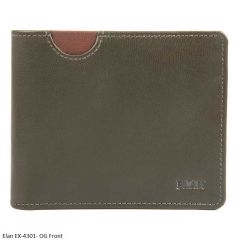 Elan EX-4301-OG Olive Green Aesir Money Clip Wallet