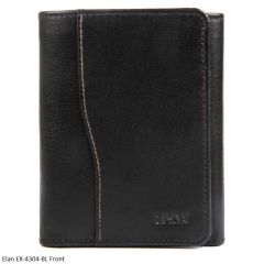 Elan Ex-4304-BR Brown - Njal Trifold Wallet