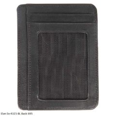 Elan Ex-4321-BL Black - Ing Card Holder