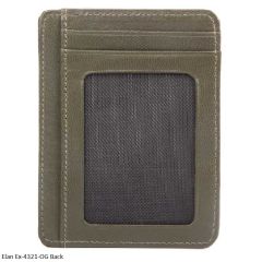 Elan Ex-4321-OG Olive Green - Ing Card Holder