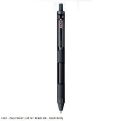 Flair ZOOX F7 Roller Gel Pen in Black Ink