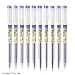 Flair Glass Gel Pen in Blue Ink Color