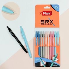 Flair SRX Ball Point Pen in Black and Blue ink color