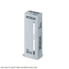Flair Zoox U7 and X7 Gel Refill in Blue