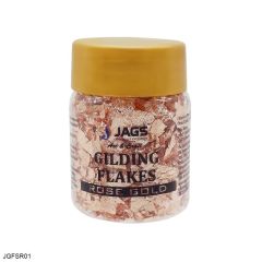 JAGS Gilding Flakes Small Bottle Rose Gold JGFSR01