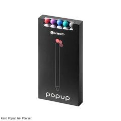 Kaco Popup Gel Pen Set Pack of 5pc in Black ink