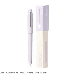 Kaco - Retro Hooded Fountain Pen Avacado Green - Extra Fine Nib