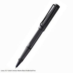 Lamy 317 Safari Umbra Matte Black Rollerball Pen