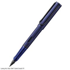 Lamy Al-Star 0A7 Dark Dusk Fountain Pen Medium Point