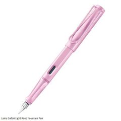Lamy Safari 0D2M Light Rose Fountain Pen Medium Point