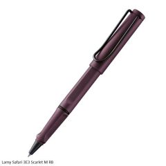 Lamy Safari 3E3 Scarlet Rollerball Pen Medium Point