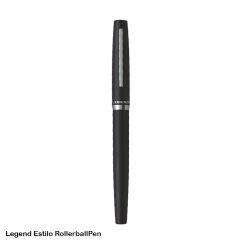 Legend Estillo RollerBall Pen – Premium Metal Body, 0.7mm Smooth Writing German Ink, Cap On-Off Mechanism