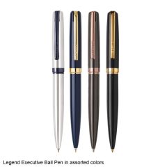 Legend Executive Ball Pen – Premium Metal Body, 0.7mm Smooth Writing German Ink, Twist-mechanism