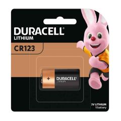 Duracell Ultra CR123 Battery Pack of 1Pc 3V Lithium