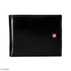 Wallet Swiss Military LW-22 Leather and Black 