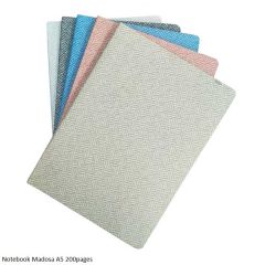 Notebook Madosa A5 200pages - Assorted Titles