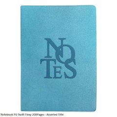 Notebook PU Swift Flexy 200Pages - Assorted Title