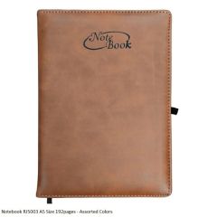 Notebook RJ5003 A5 192Pages - Assorted Title