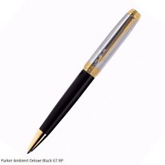 Parker Ambient Dark Grey Black Metal Trim Ball Pen