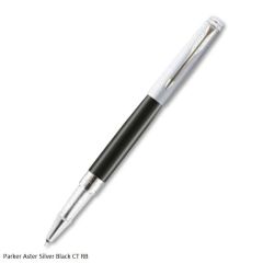 Parker Aster Silver Black Chrome Trim Rollerball Pen